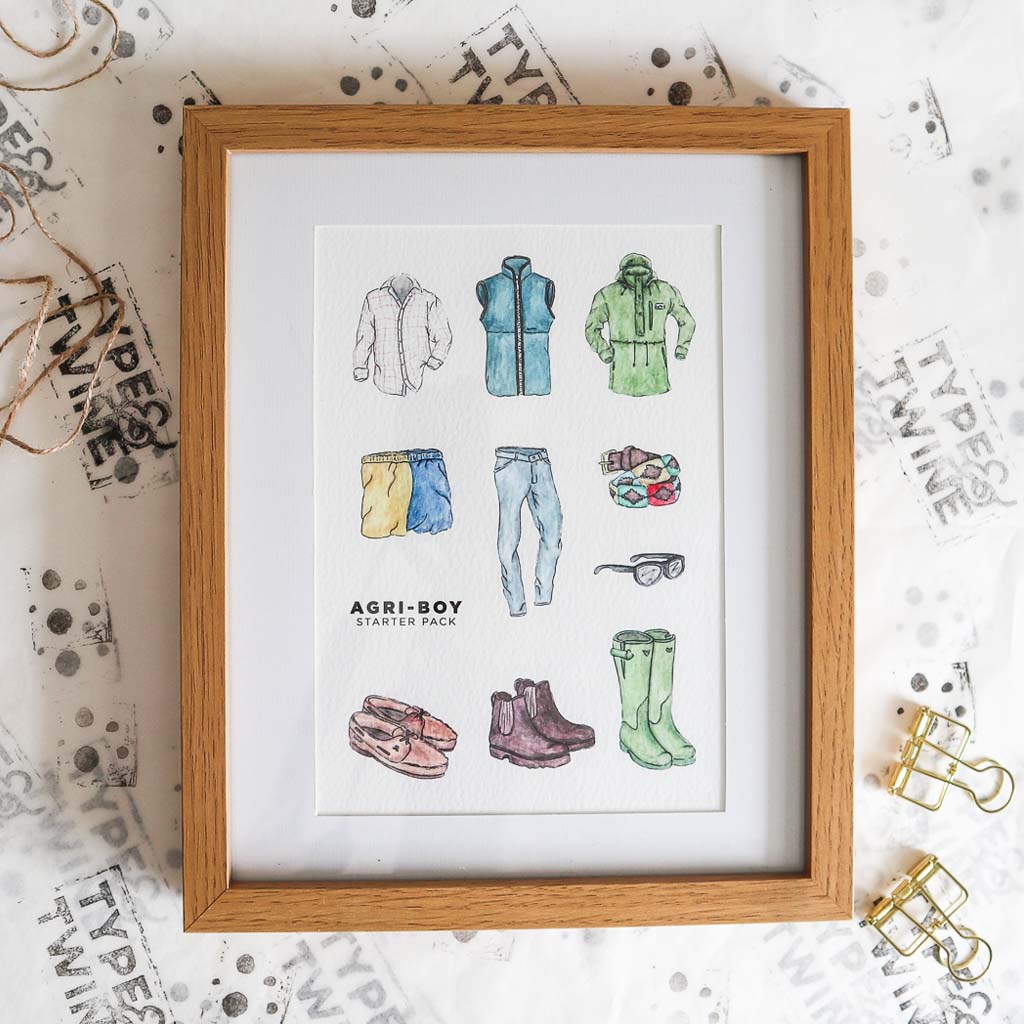 Agri-Boy Starter Pack Print