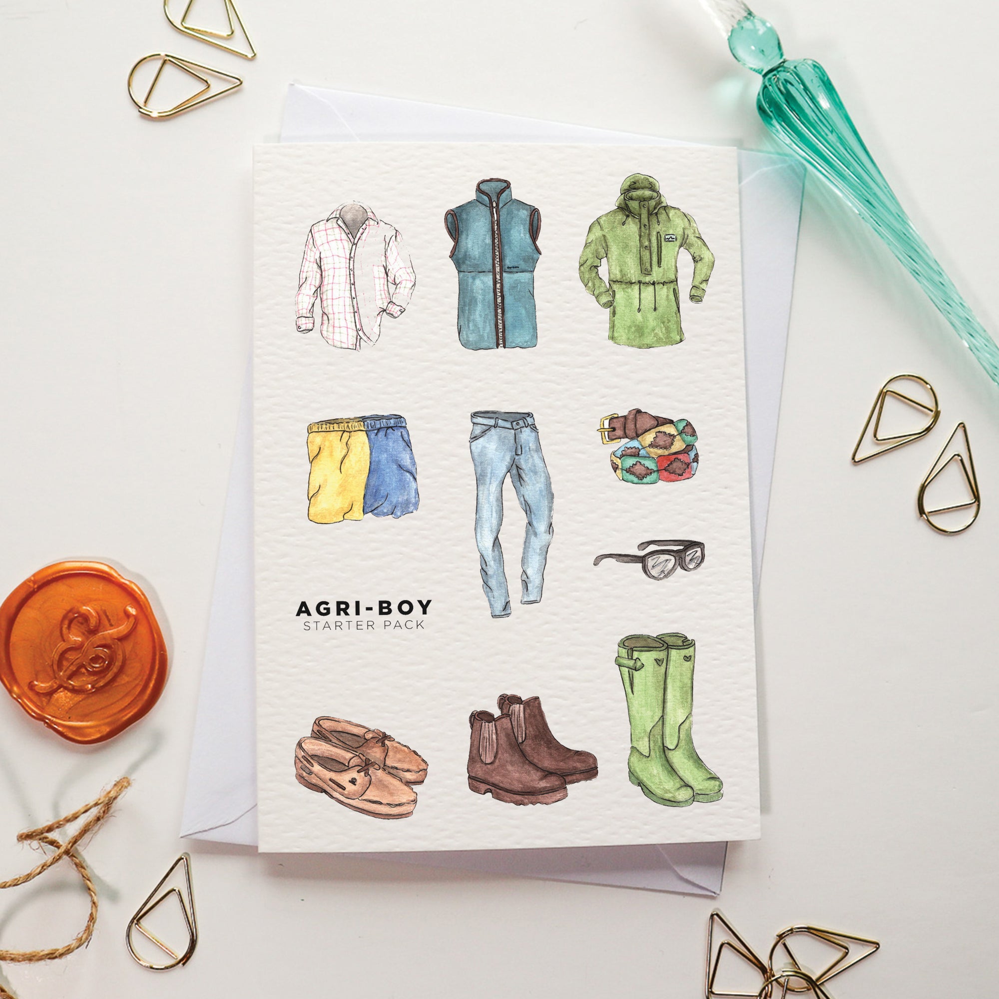 Agri-Boy Starter Pack Card