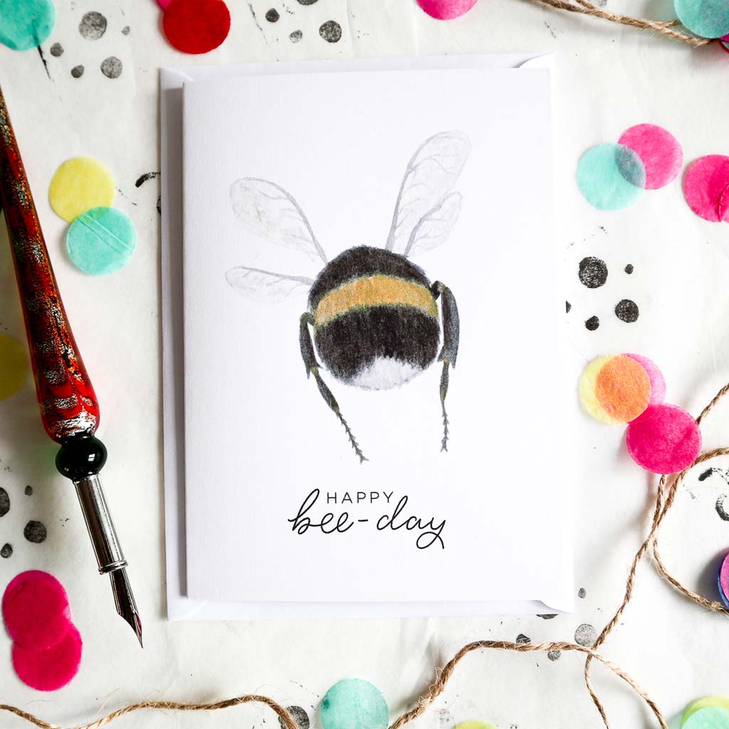 Happy Bee-Day Card