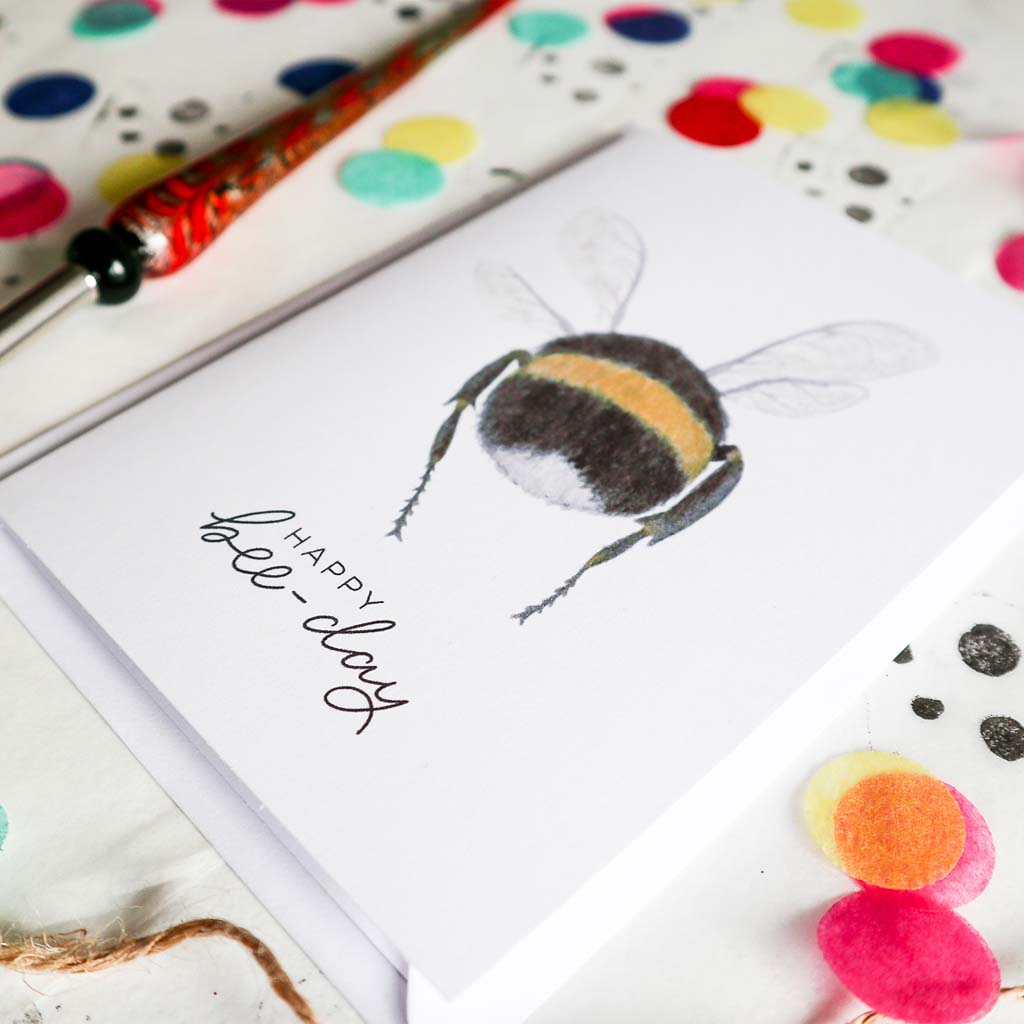 Happy Bee-Day Card