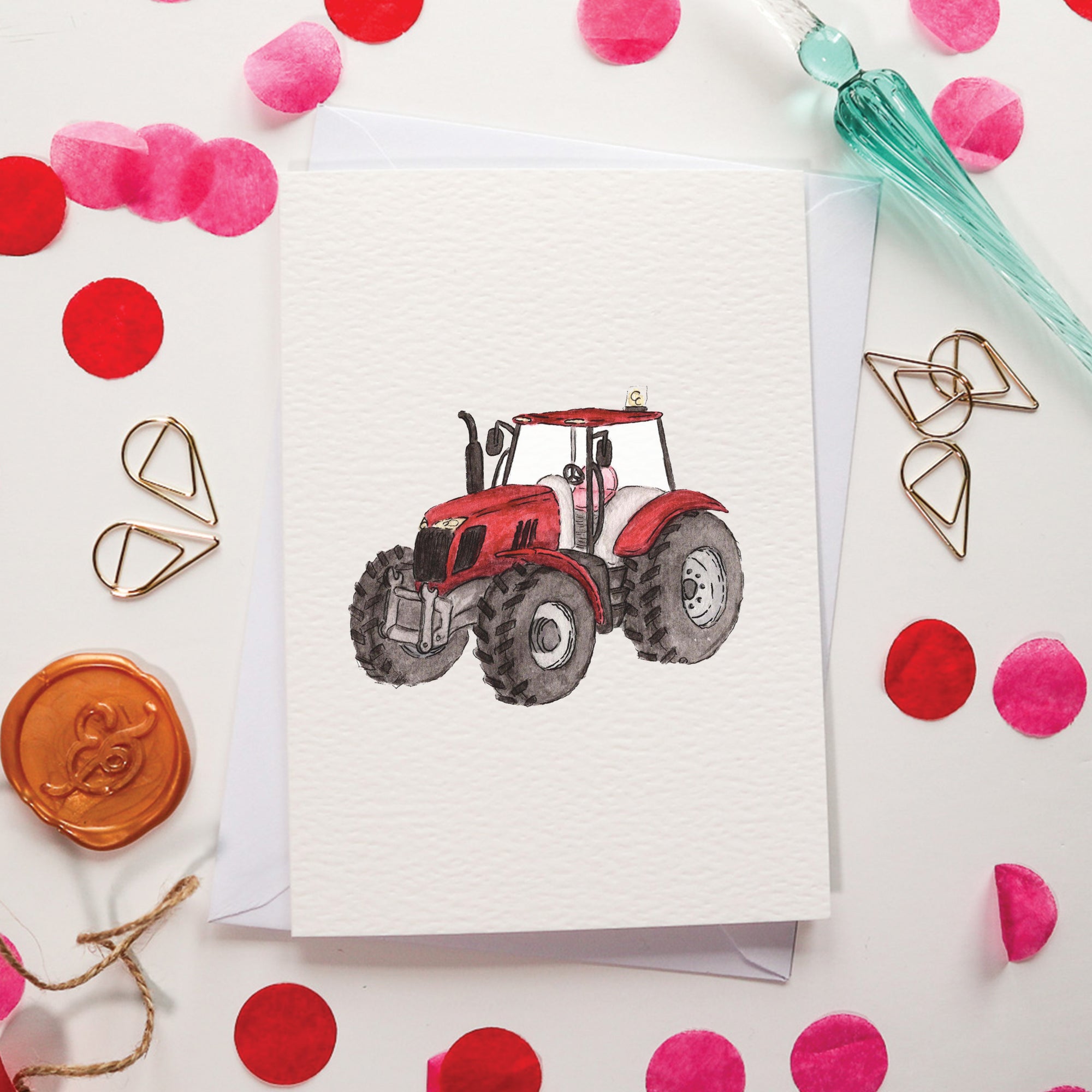 Red Tractor Card