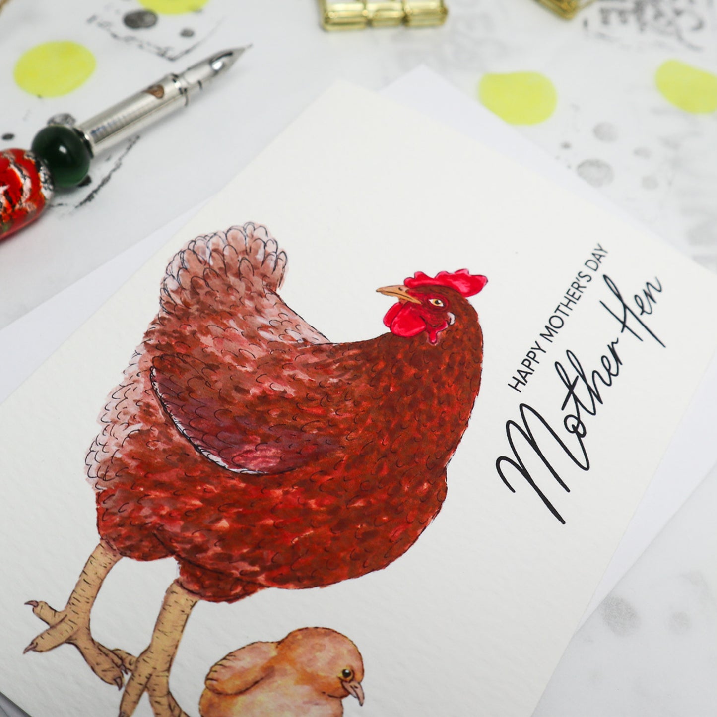 Mother Hen Card