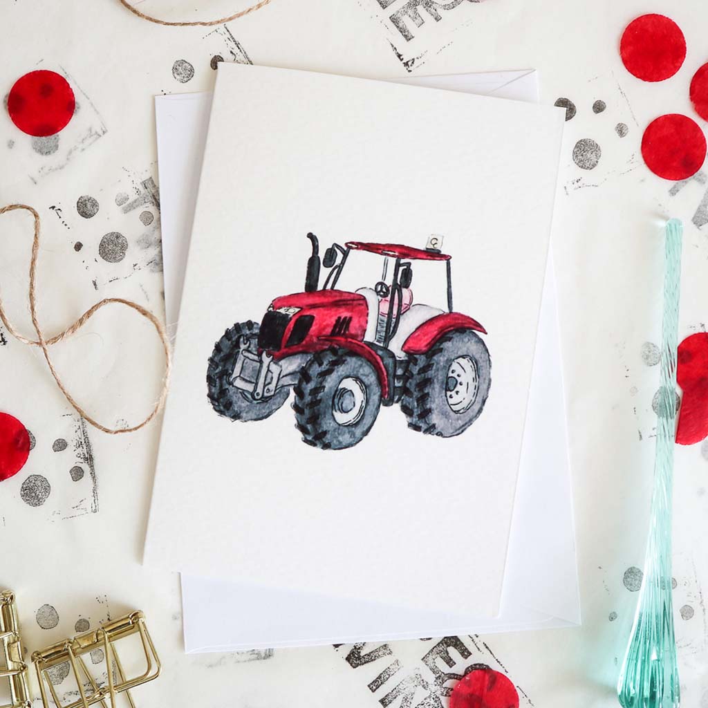 Red Tractor Card