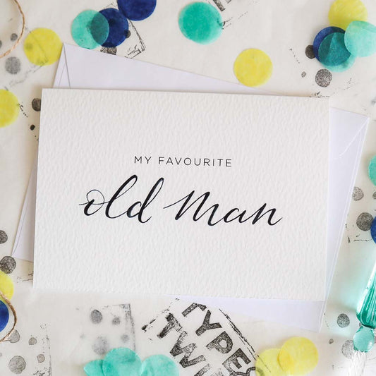 Old Man Card