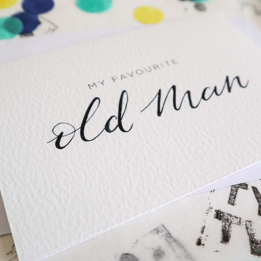 Old Man Card