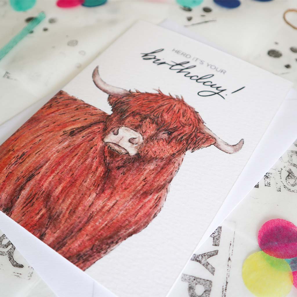 Herd it was your Birthday Card