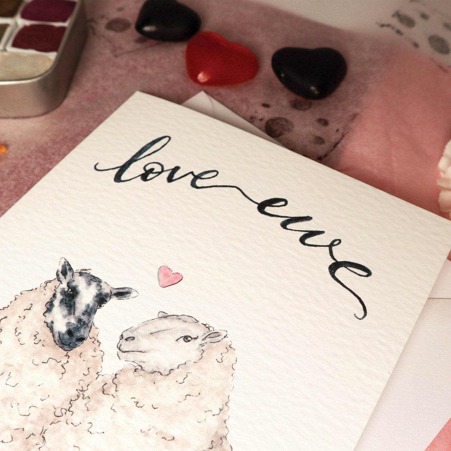 Love Ewe Sheep Card