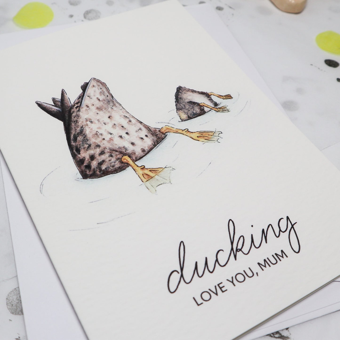 Ducking Love You, Mum Card