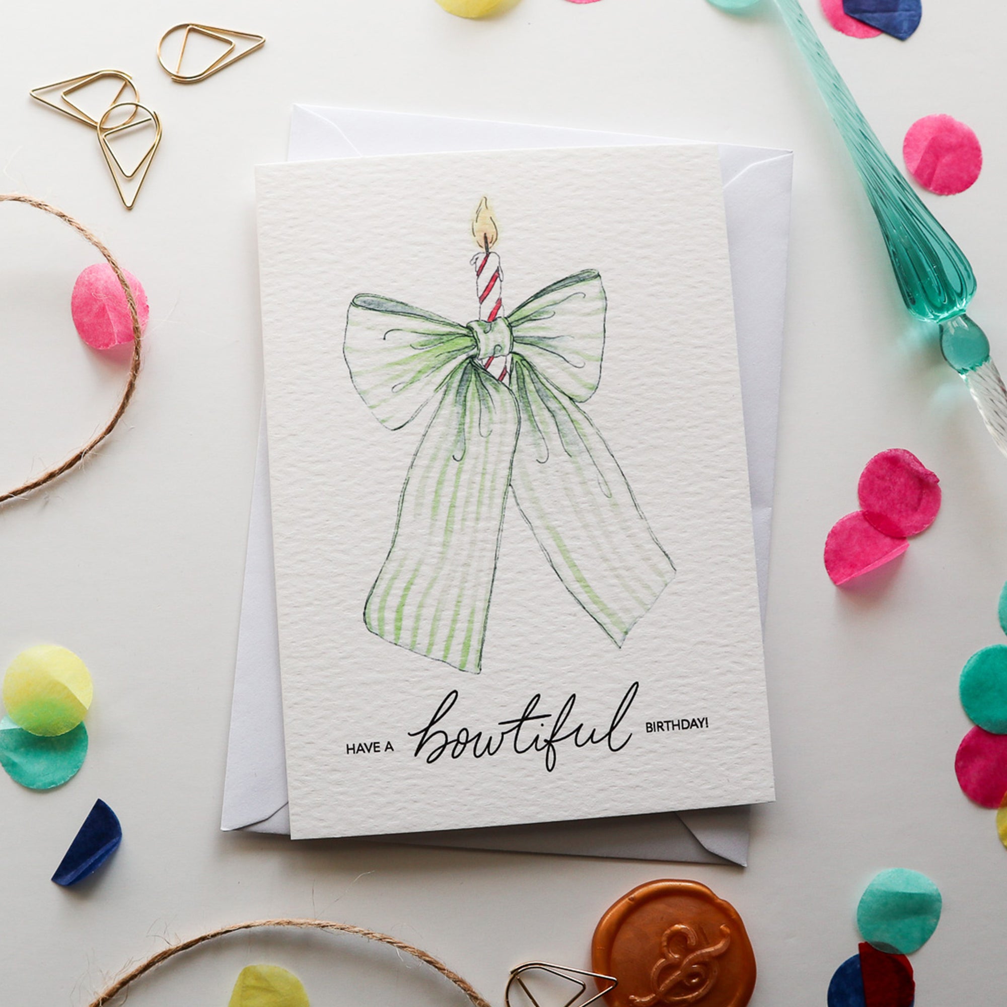 Have a Bowtiful Birthday Card