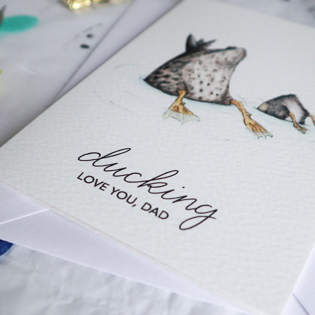 Ducking Love You, Dad Card