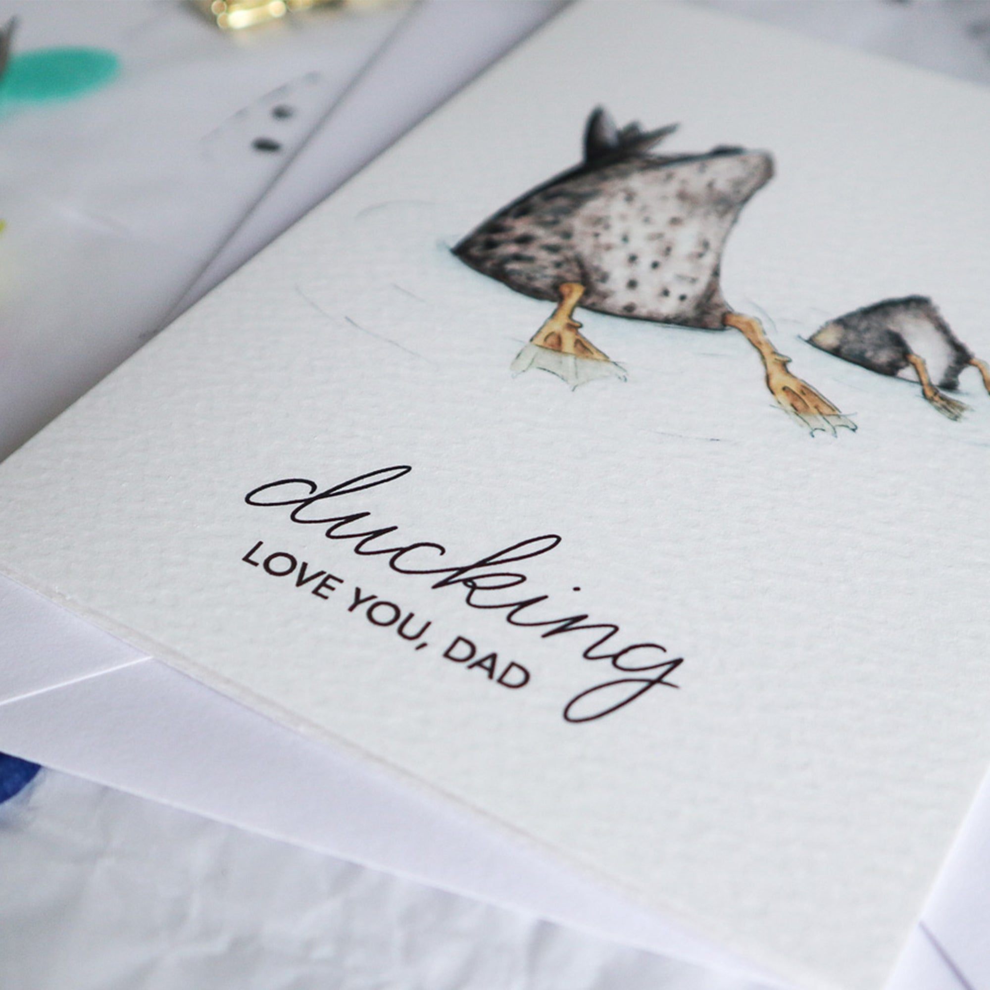 Ducking Love You, Dad Card