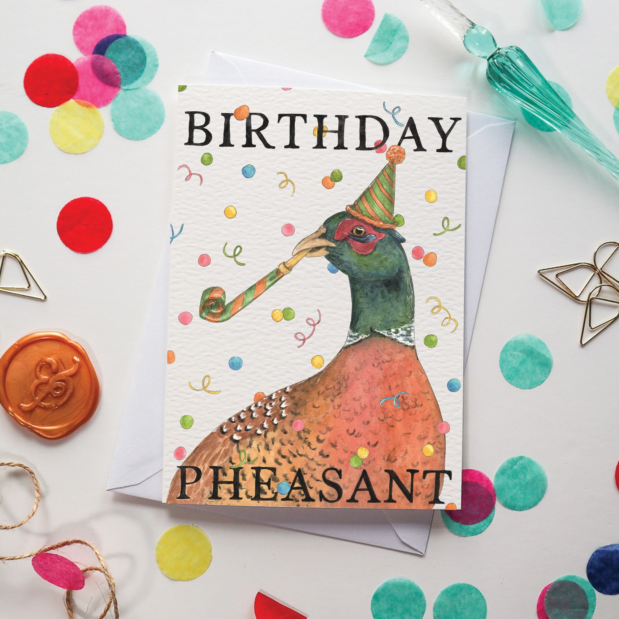 Birthday Pheasant Card
