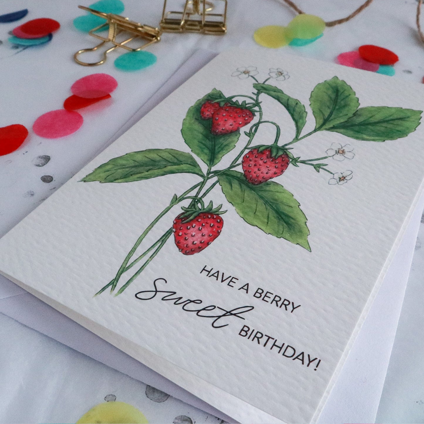 Berry Sweet Birthday Card