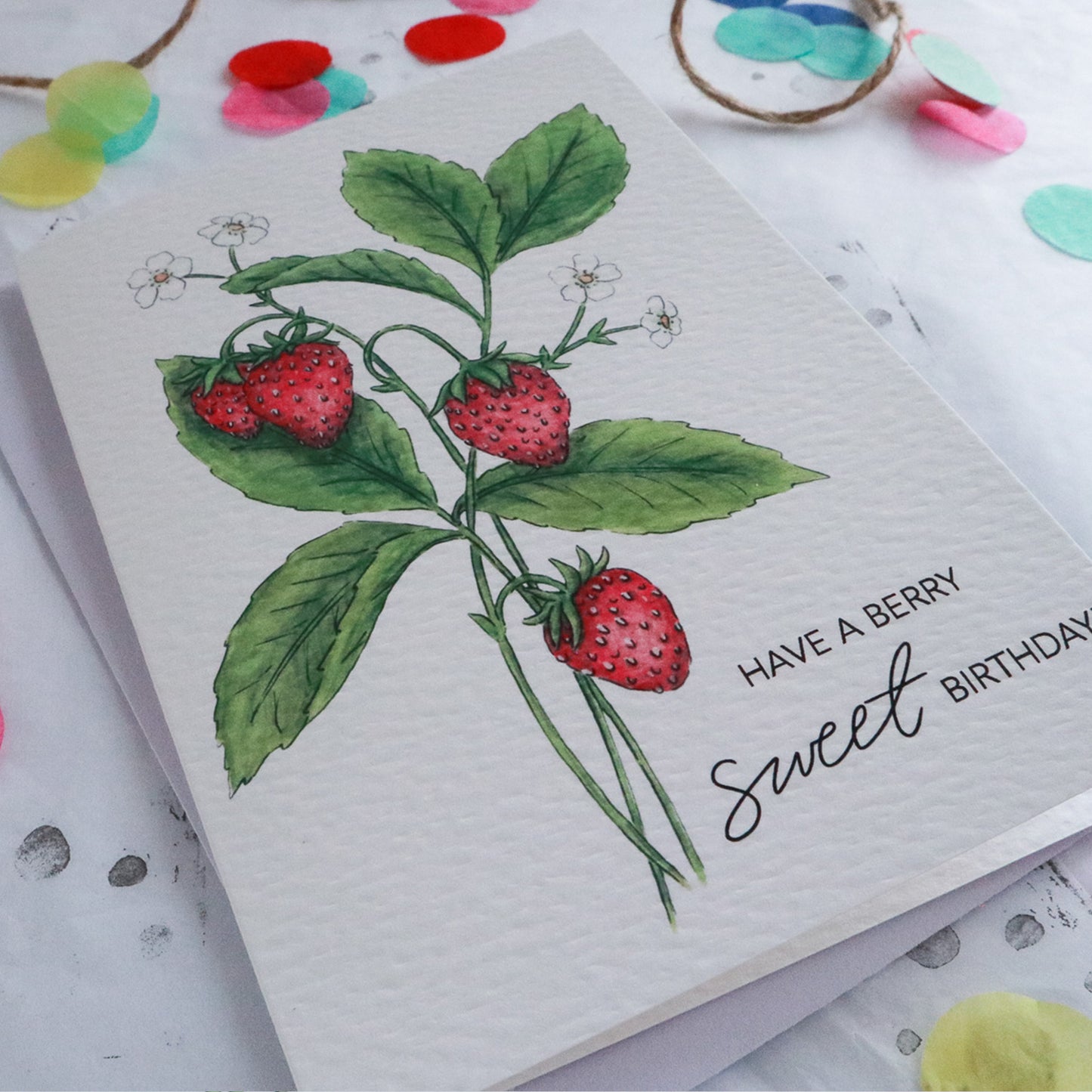 Berry Sweet Birthday Card