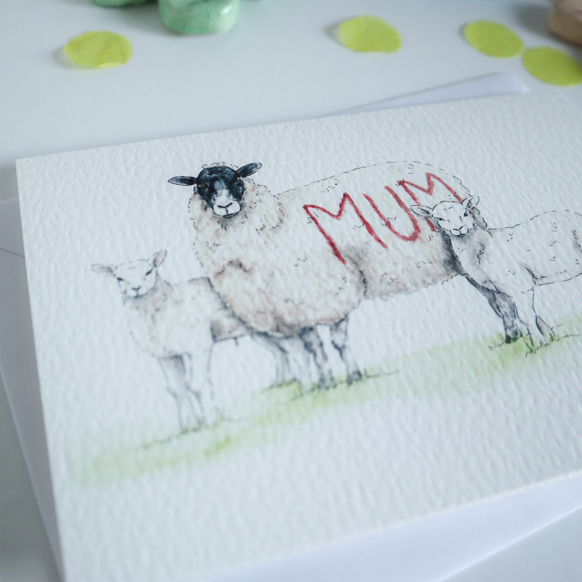 Mum Ewe Card
