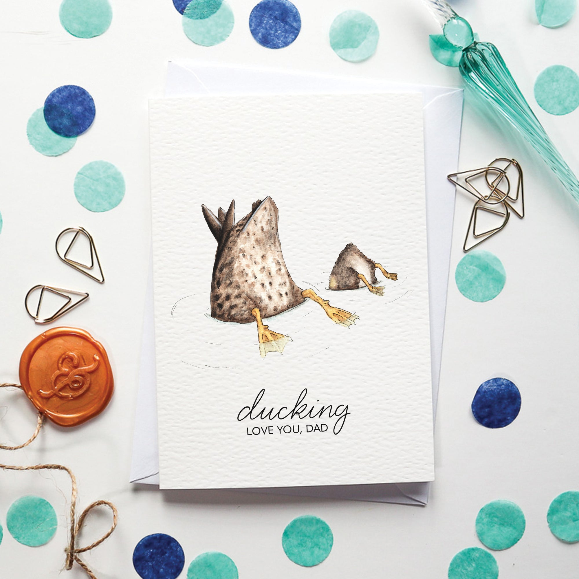 Ducking Love You, Dad Card