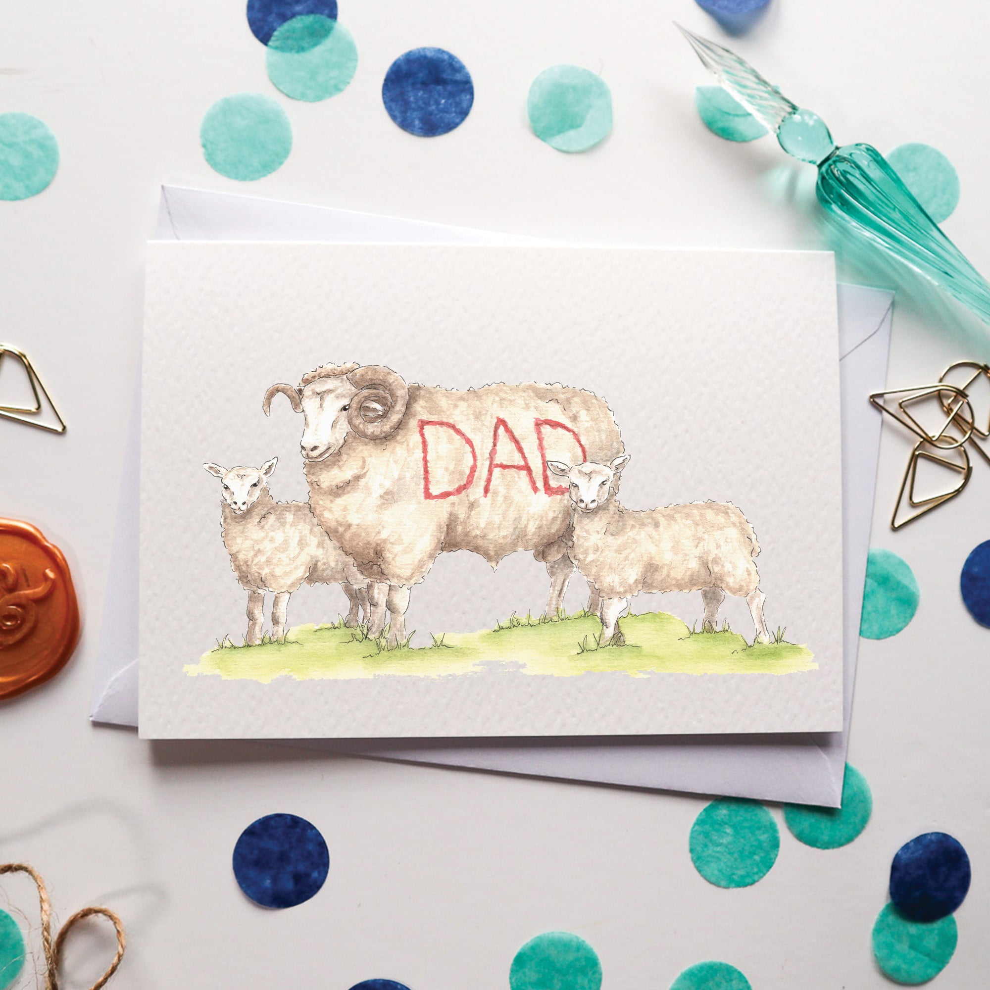 Ram Dad Card
