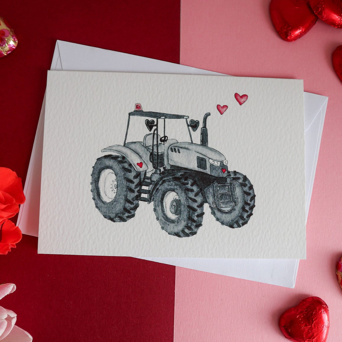 Tractor Love Card