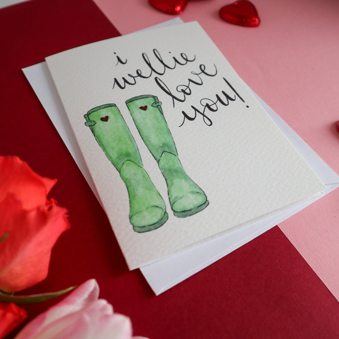 I Wellie Love You Card