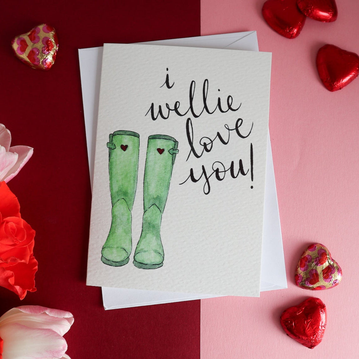 I Wellie Love You Card