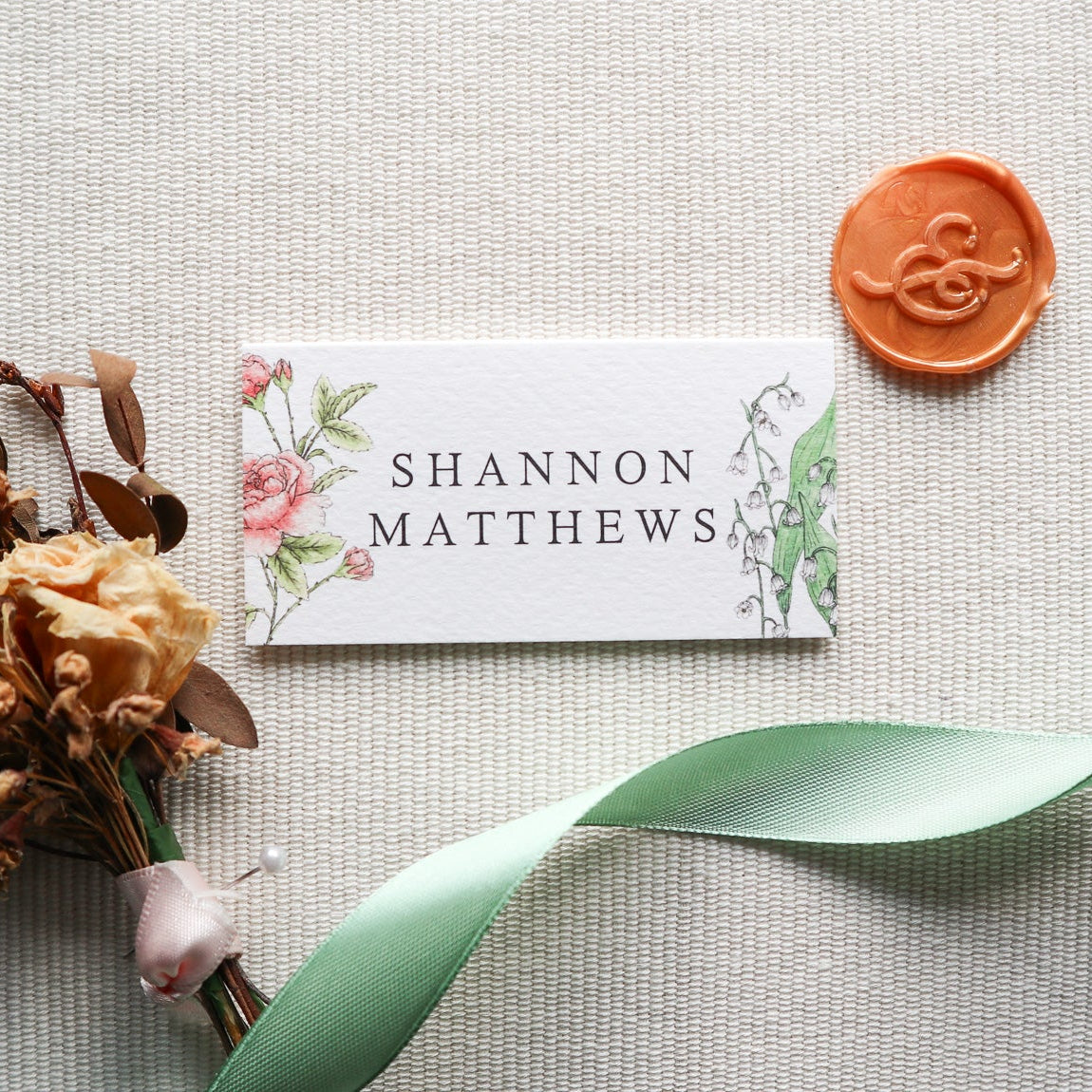 Birth Flower Wedding Invitation SAMPLE PACK