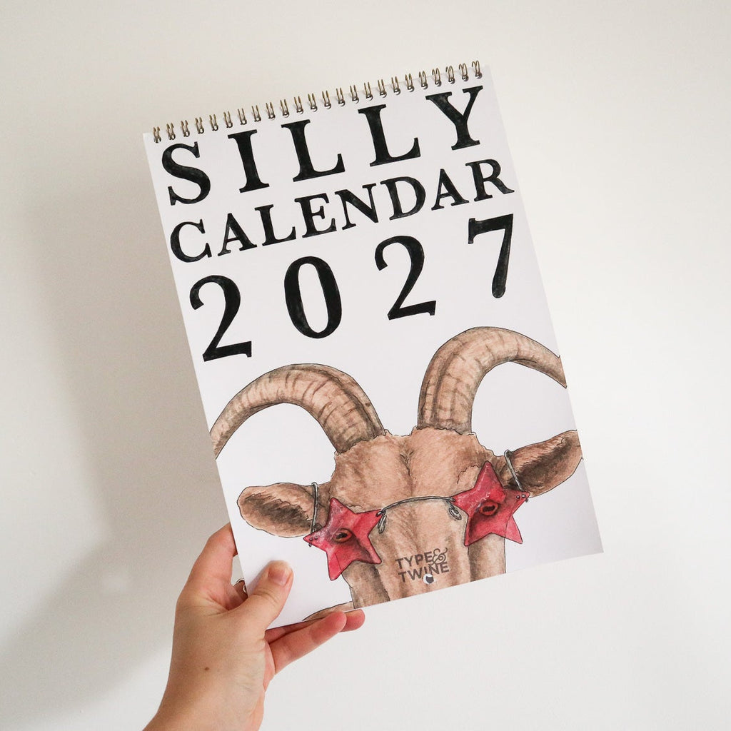 Silly 2027 Calendar