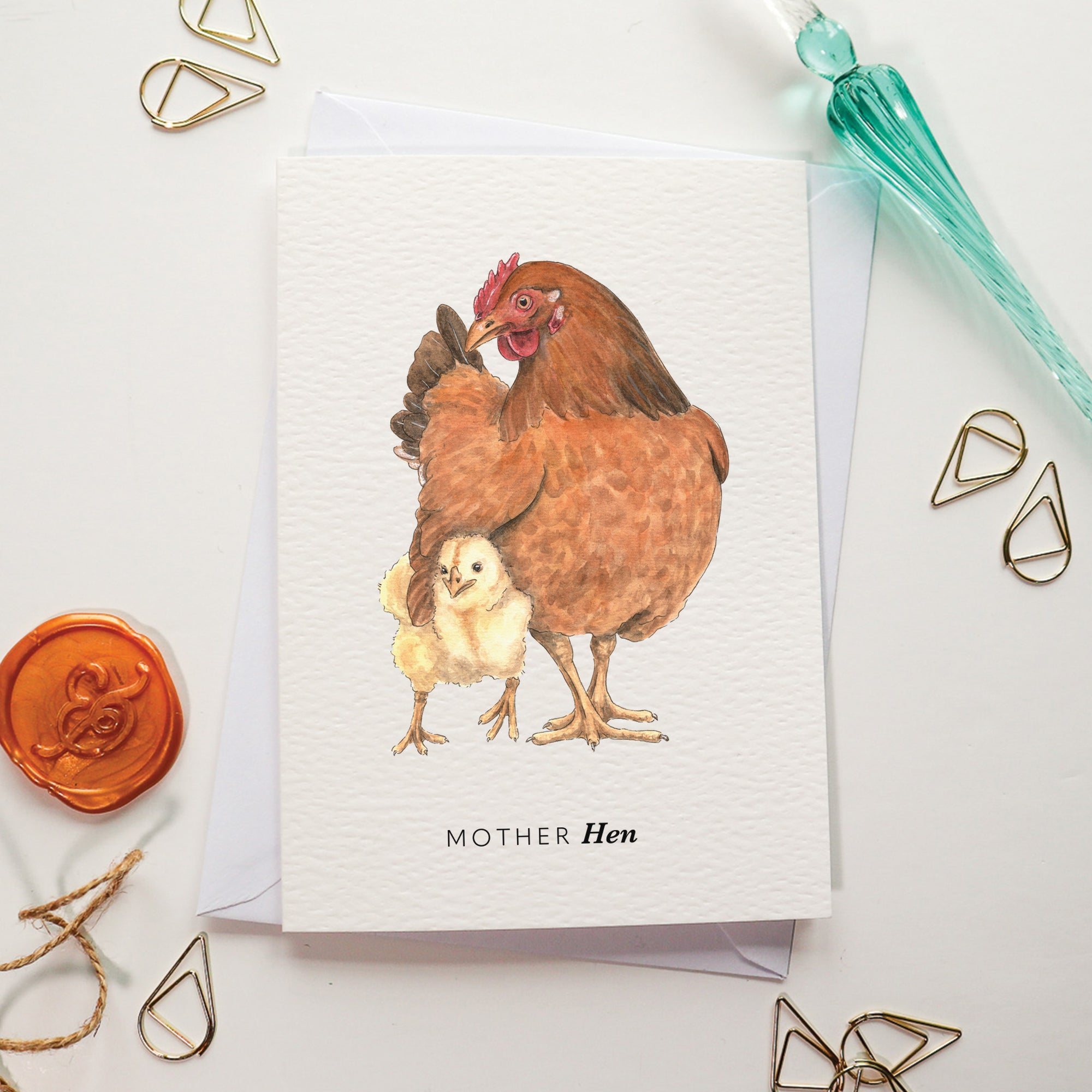Mother Hen Card