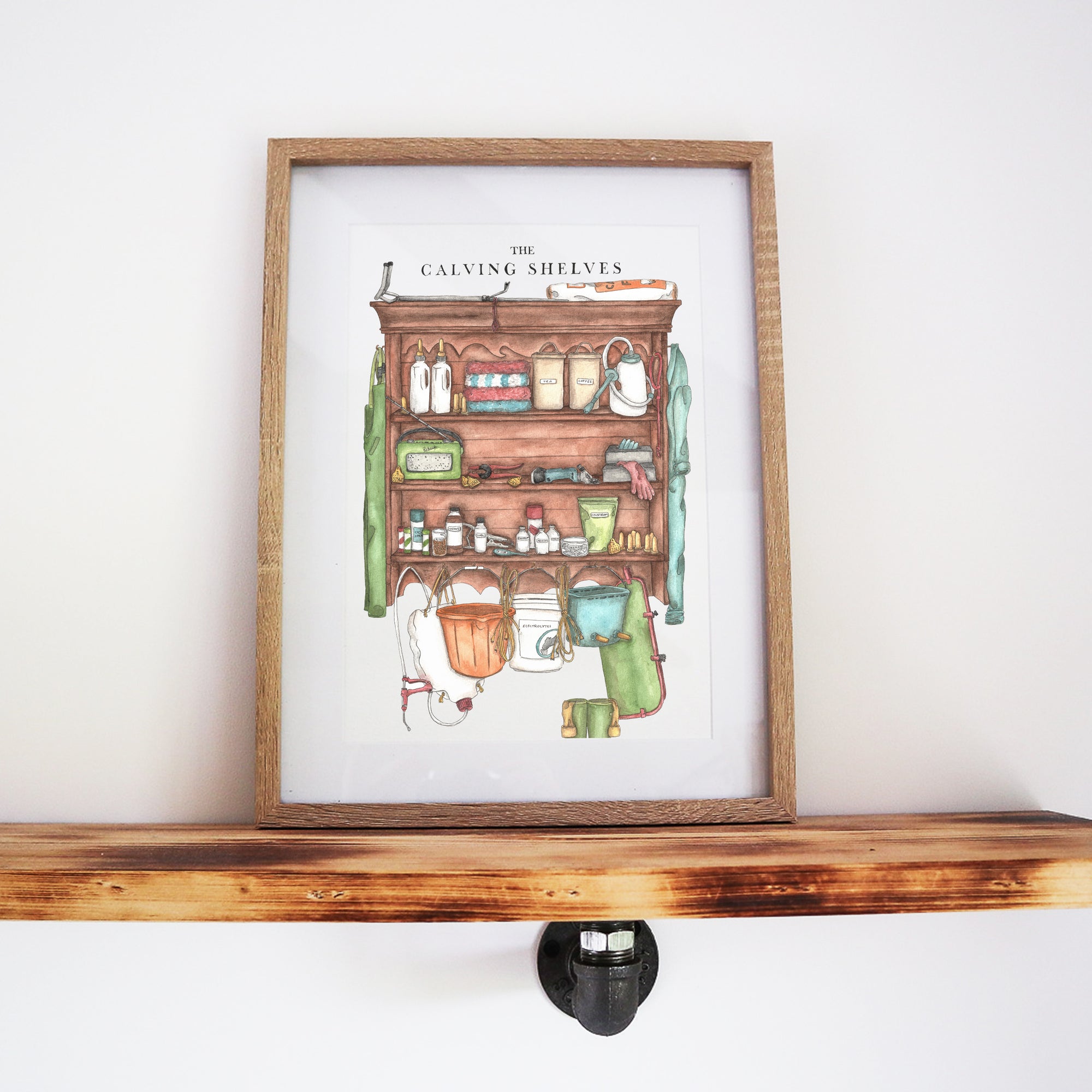 The Calving Shelves Print