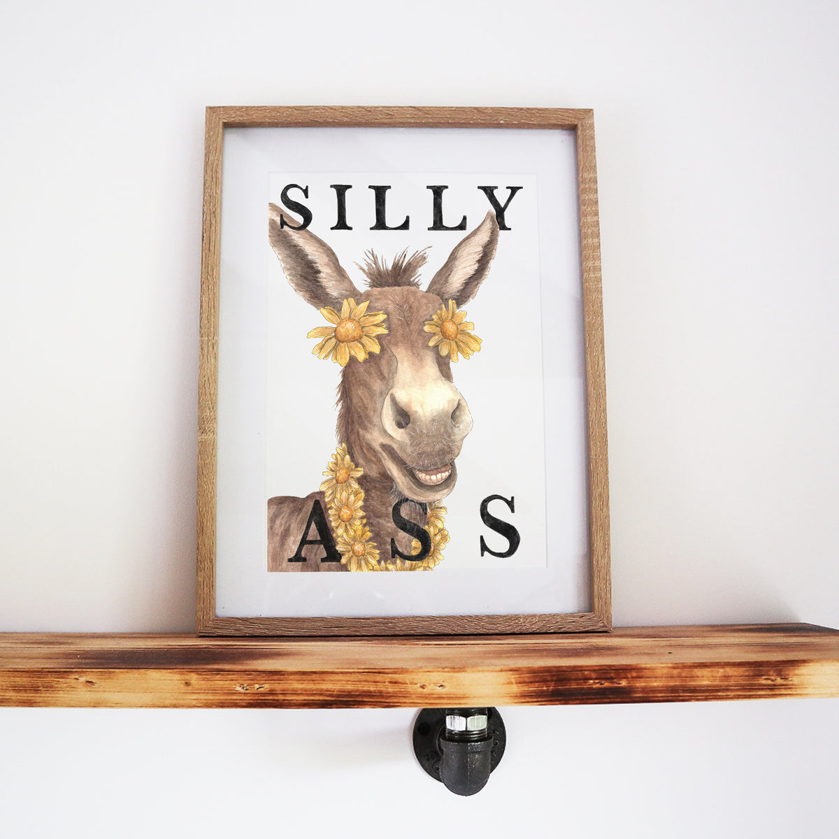 Silly Donkey Print