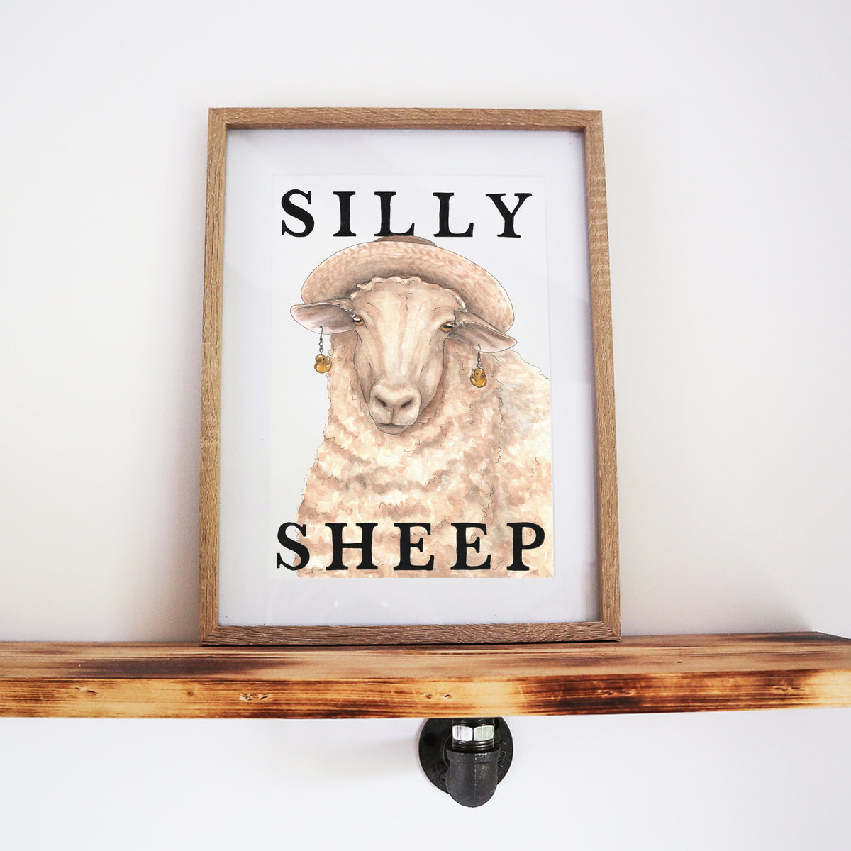 Silly Sheep Print