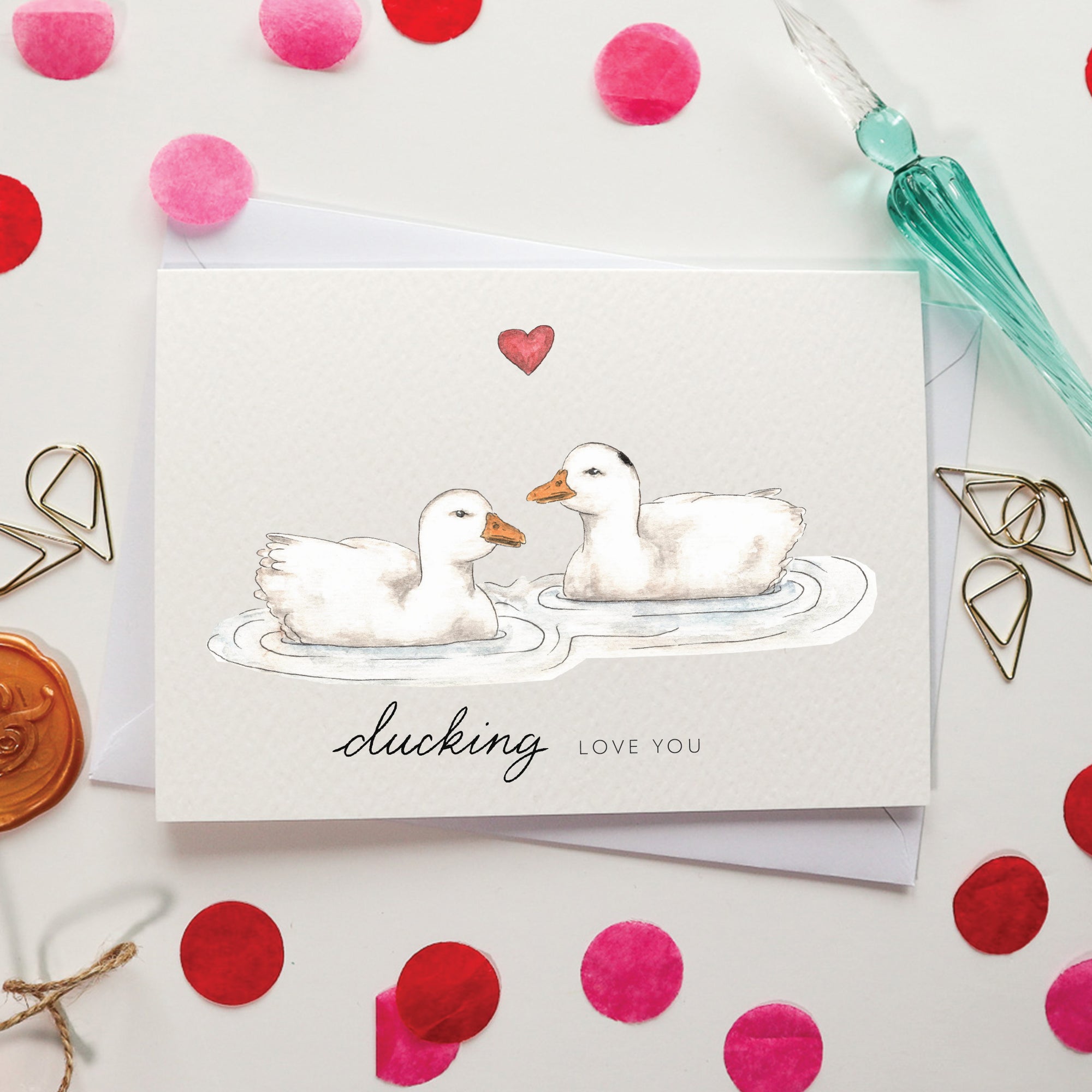 Ducking Love You Card