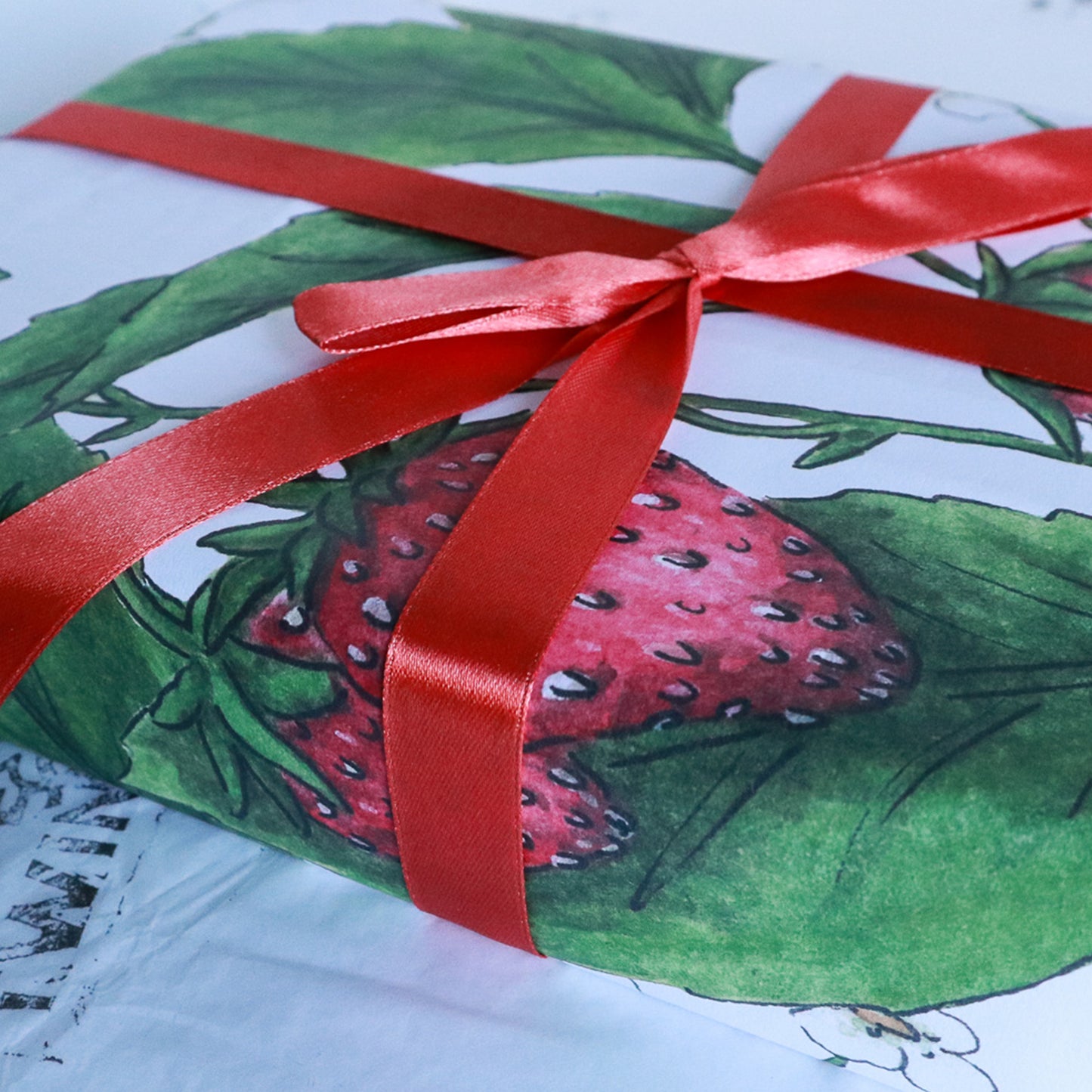 Berry Sweet Birthday Wrapping Paper Sheet