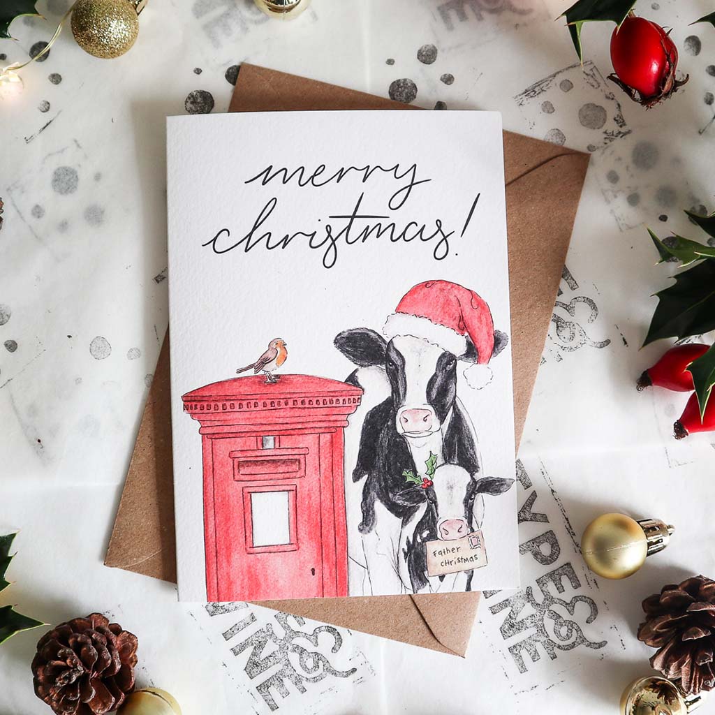 The Farm Writes to Father Christmas Card Pack