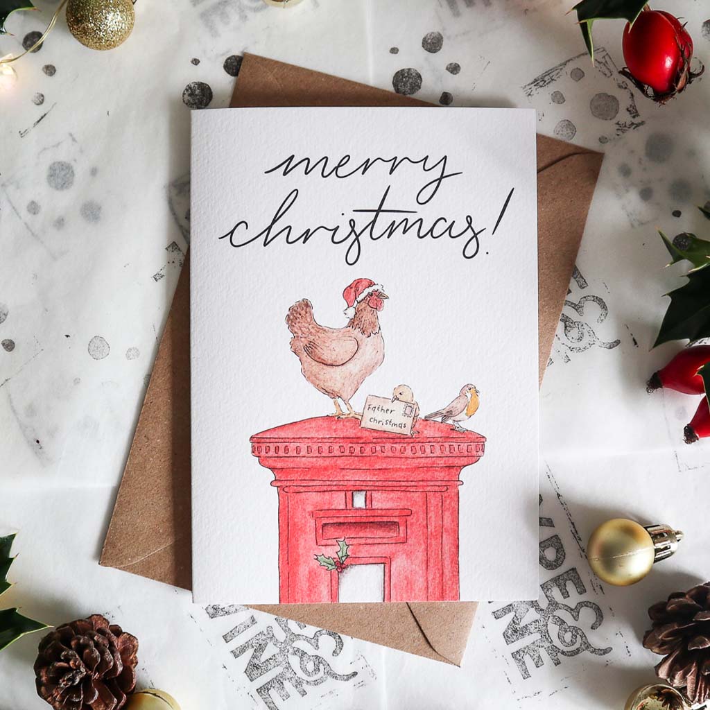 The Farm Writes to Father Christmas Card Pack