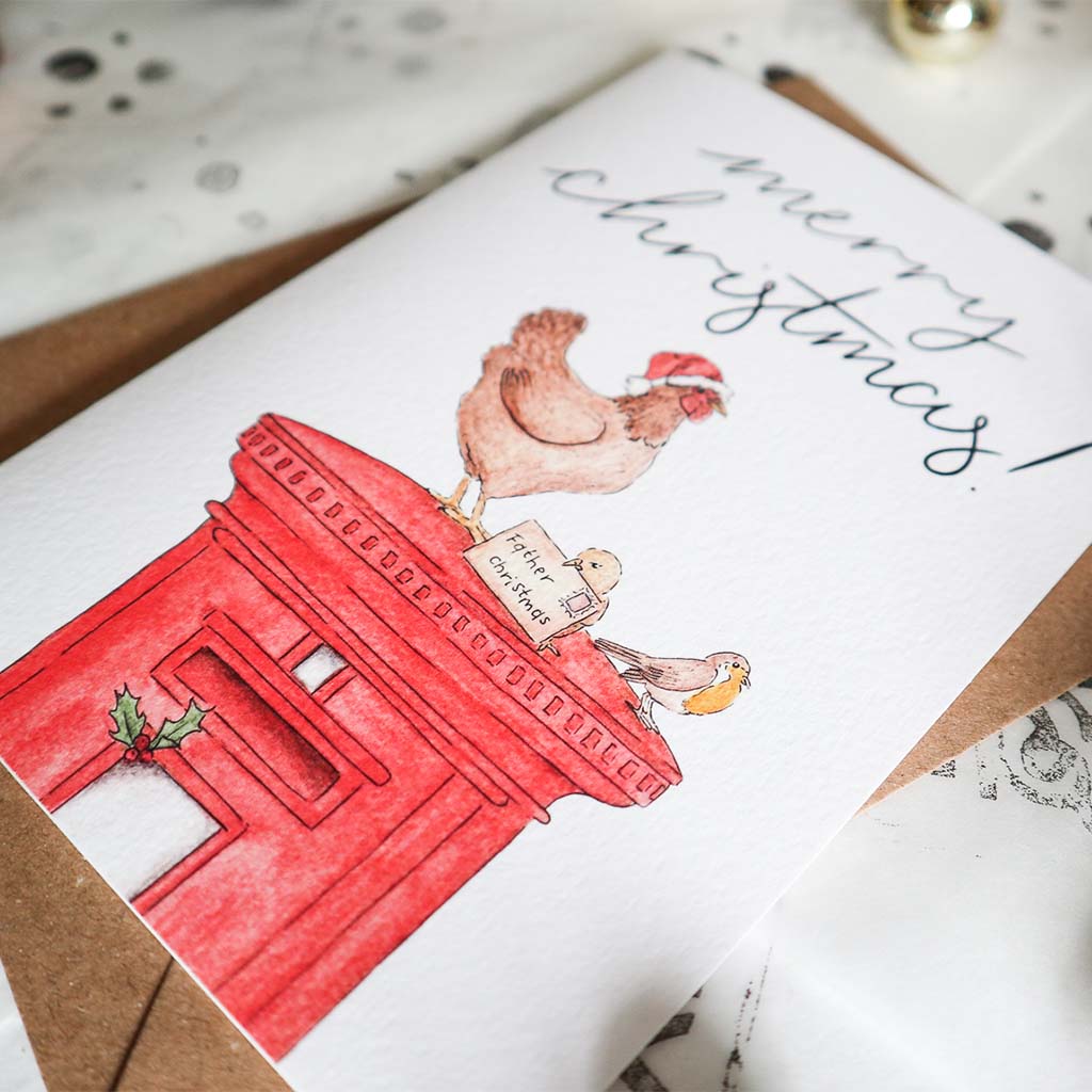 The Farm Writes to Father Christmas Card Pack