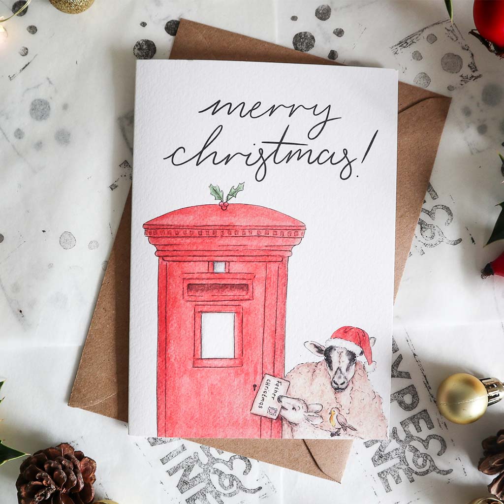 The Farm Writes to Father Christmas Card Pack