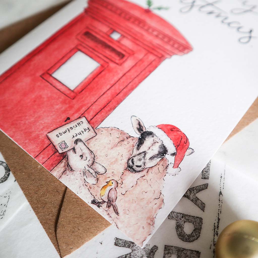 The Farm Writes to Father Christmas Card Pack