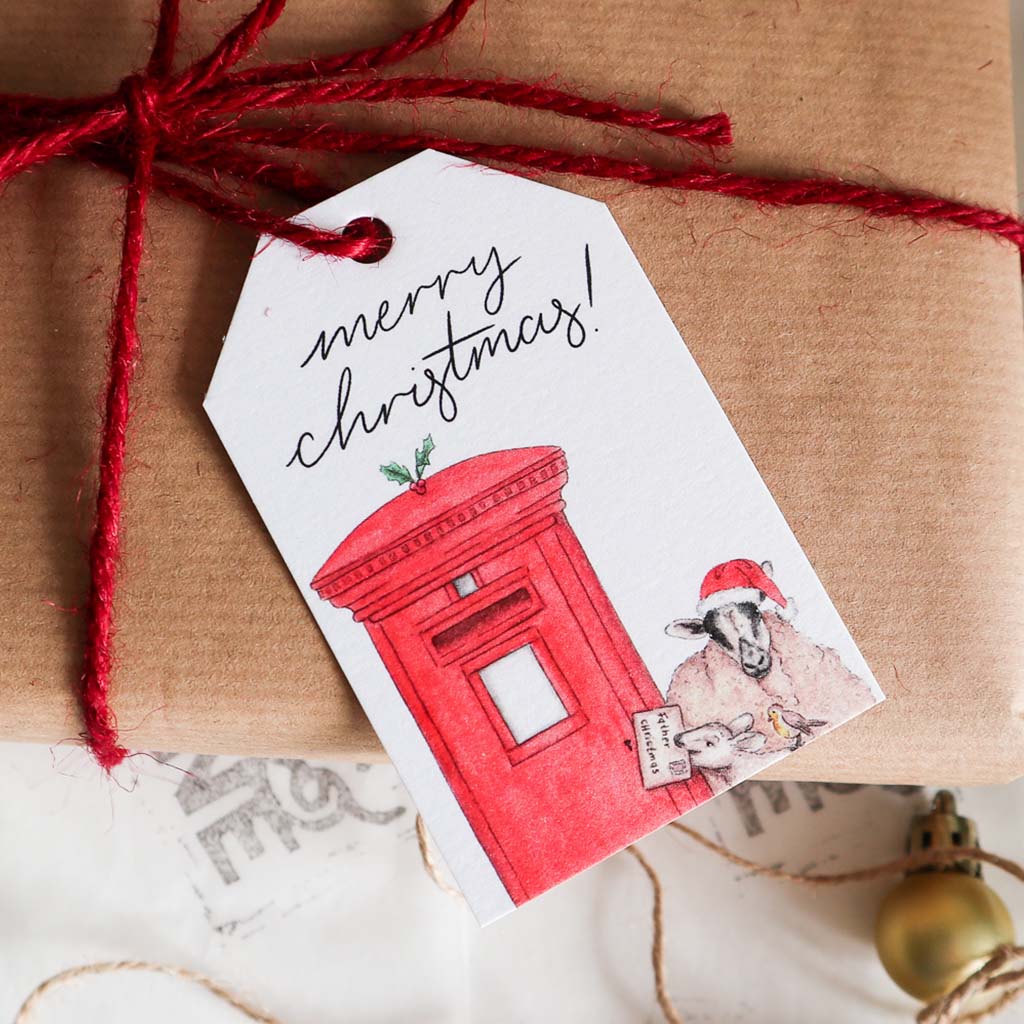 The Farm Writes to Father Christmas Gift Tag Pack