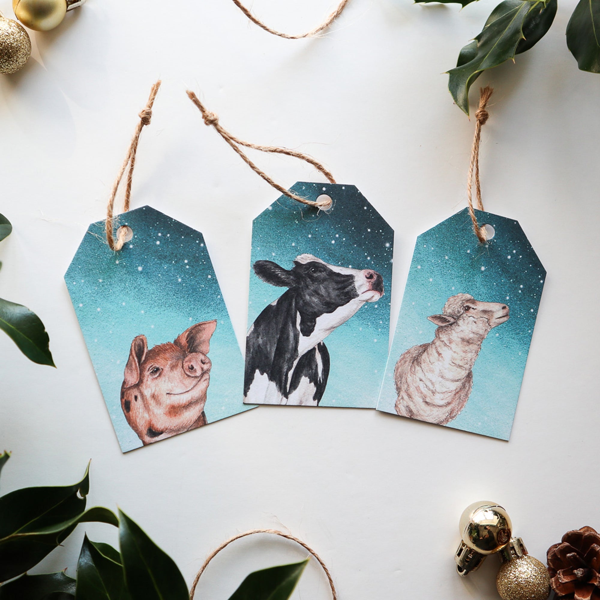 Watching the North Star : Farm Gift Tags